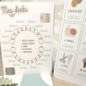Fiche mémo Mes dents