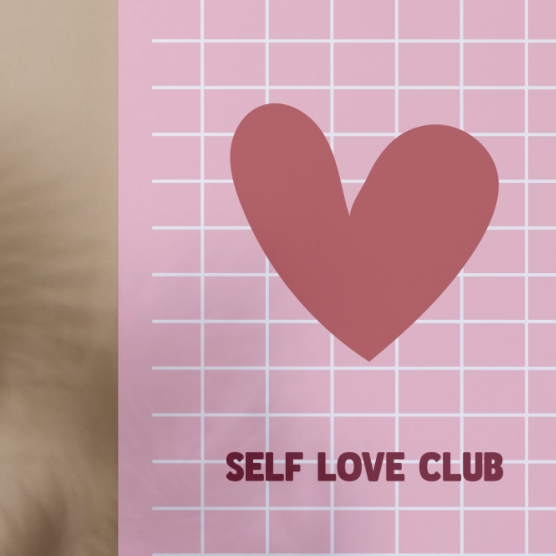 Self Love Club – Affiche A4 pour l'amour de soi – Image 3