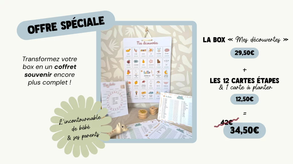 kléo créa - bon plan mes découvertes box naissance