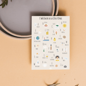 Carte A6 – Abécédaire de la Côte d’Opale