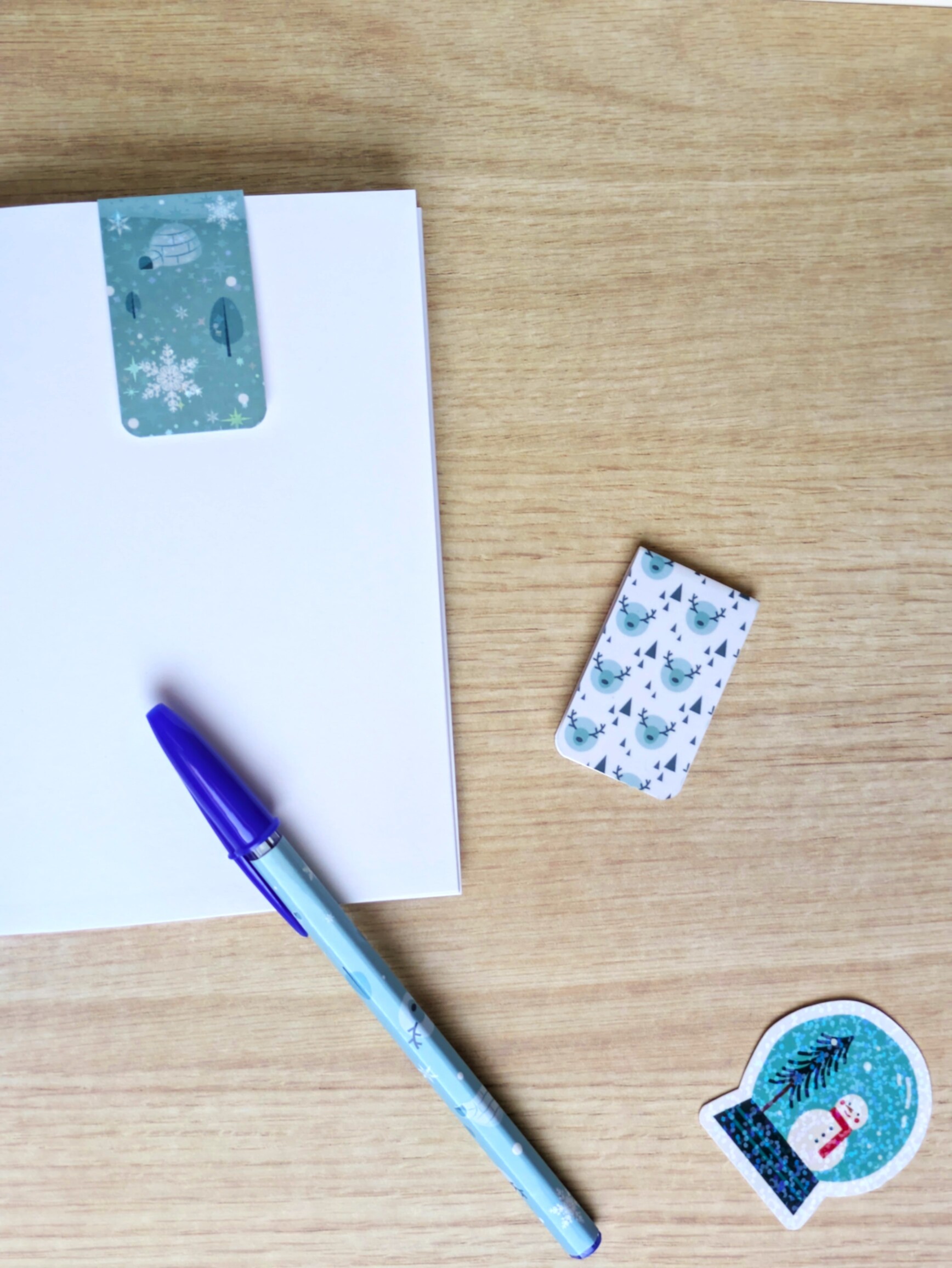 Marque-pages magnétiques – Collection de Noël – Image 2