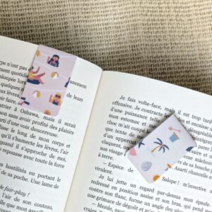 Duo de marque-pages magnétiques – Designs au choix - Eté
