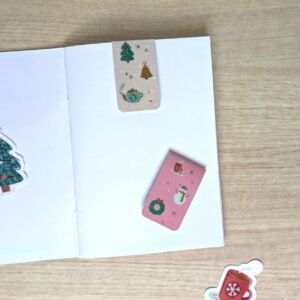 Marque-pages magnétiques – Collection de Noël