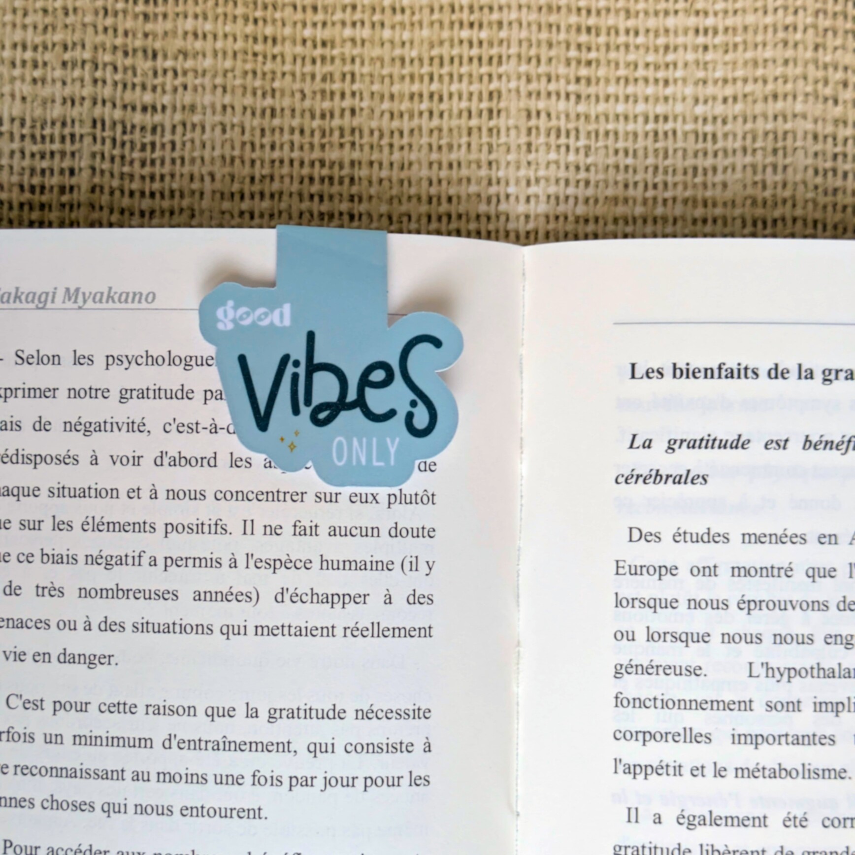 Marque-page magnétique – Design au choix