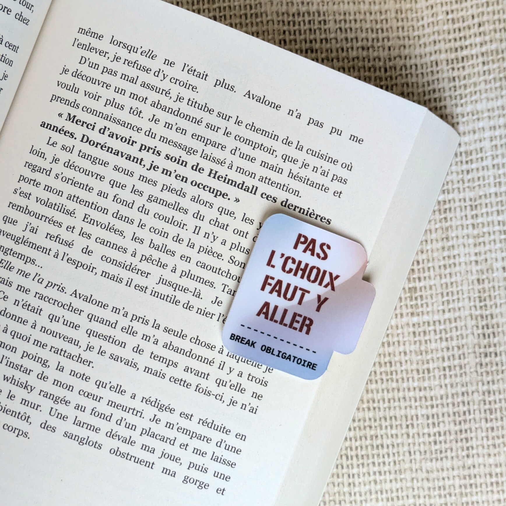 Marque-page magnétique – Design au choix – Image 4