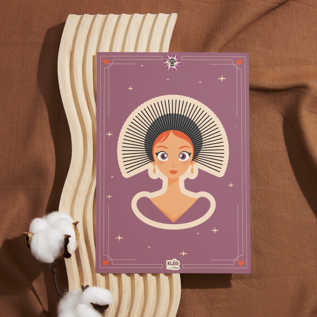 Carte A6 “Matelote” – 4 coloris au choix