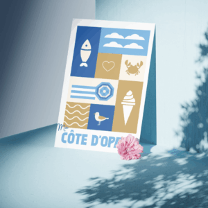 carte - cote d'opale Kléo créa